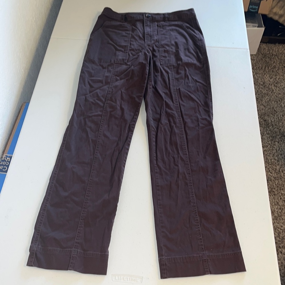 Size 8 Brown Pants Made In Madagascar